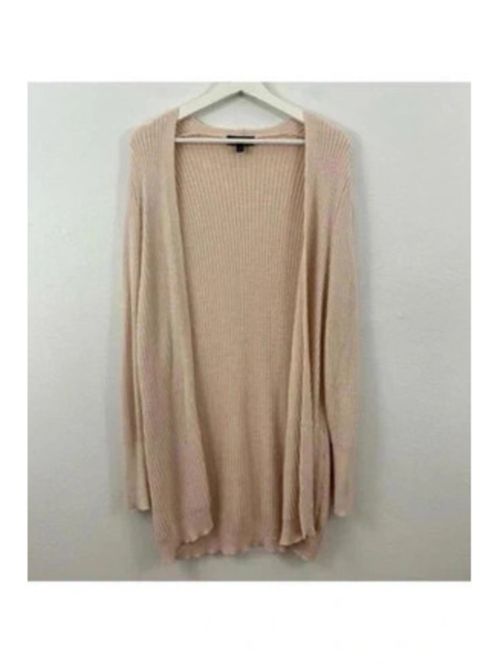 Express Women's Pink Open Front Cardigan Sweater Size M